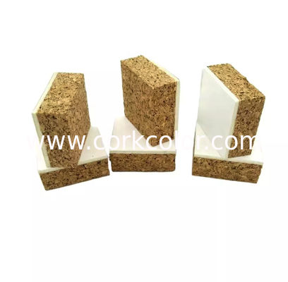 Großhandelspreis 35 * 35 * 14 + 2MM Schutzabstandshalter mit Schaumtrennkorkauflagen für Glas