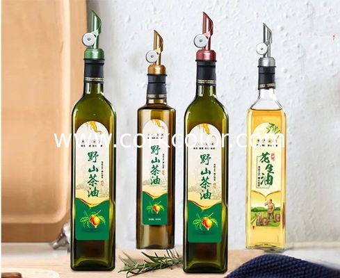 Corkork-Runde Olive Oil Pourer - Berufsküchen-strömendes Werkzeug für Hausmannskost